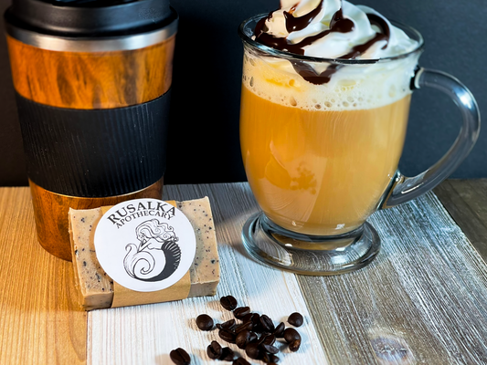 Vanilla Latte Goat's Milk Exfoliating Soap